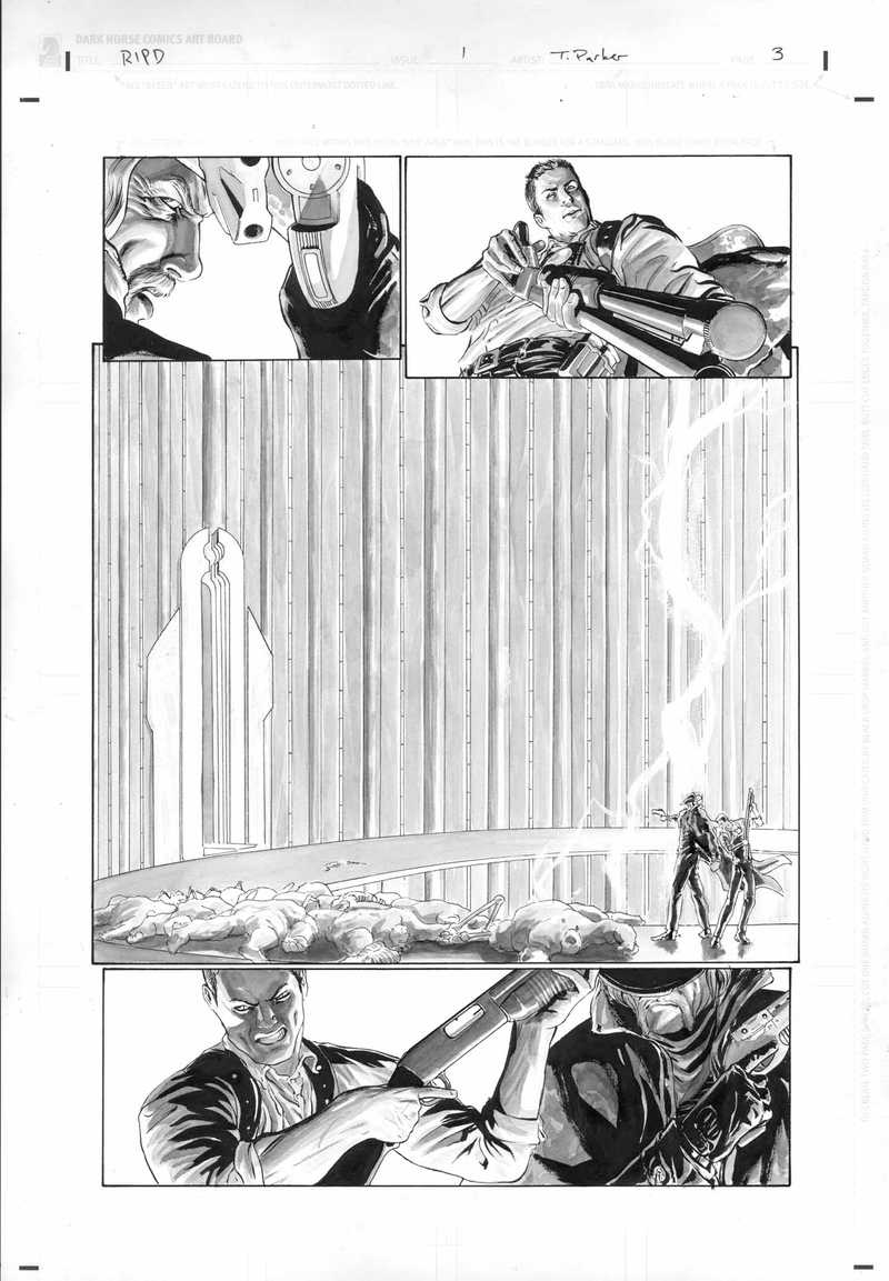 Illustration for article titled An exclusive first look at the upcoming R.I.P.D. comic book!